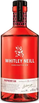 Produktbild von Whitley Neill Raspberry Gin 70cl. Genf Vereinigtes Königreich 70.00 cl 43.0 %