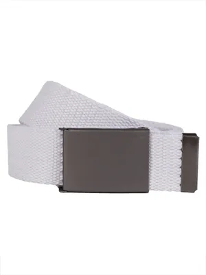 Produktbild von Stoffgürtel Matte Schnalle Gürtel 4cm Breit Herren Damen
