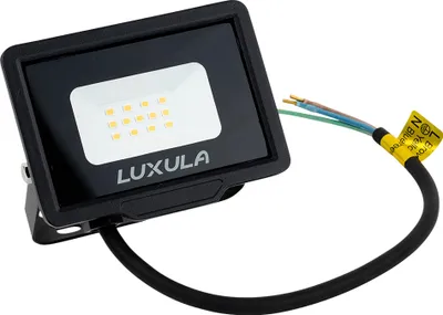 Produktbild von LUXULA LED-Fluter, EEK: F, 10W, 1000lm, 4000K, schwarz