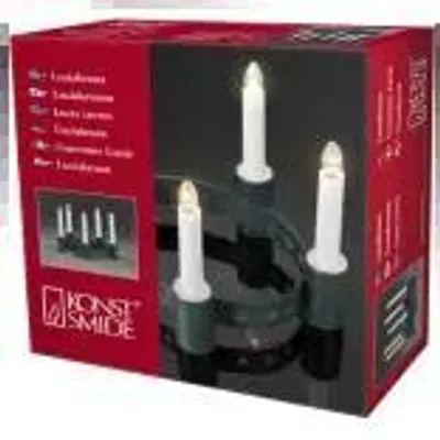 Produktbild von Konstsmide 1182-000, Grün, Kunststoff, IP20, 1062-030, 5 Glühbirne(n), Glühend