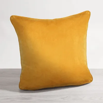 Produktbild von Kissen Deko gelb Prentiss 40x40 Polyester kissenbezug Dekokissen