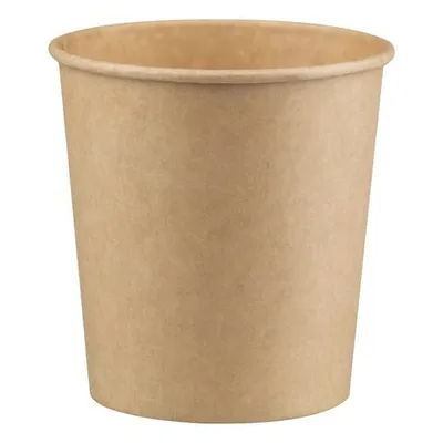 Produktbild von 50x Suppenbehälter Suppenbecher aus Kraftpapier braun 26oz 750ml