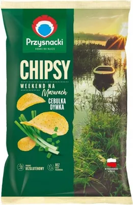 Obrázok produktu pre Przysnacki cibulové a údené zemiakové lupienky 130 g