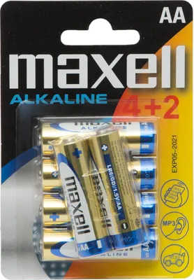 Produktbild von 6x Batterietyp: AA - LR6 - Alkaline 6 Stück [18732]