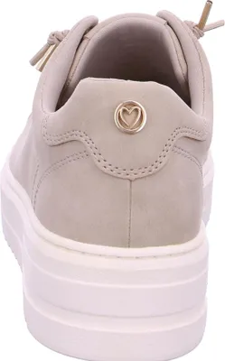 Produktbild von MARCO TOZZI Damen Sneaker Schlupfschuh mit Gummizug und Plateau Sohle 2-23724-44, Größe:40 EU, Farbe:Beige