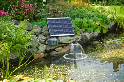 Zdjęcie produktu dla Pompa fontannowa Ubbink SolarMax 2500 Accu