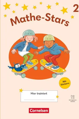 Produktbild von Mathe-Stars 2. Schuljahr - Regelkurs Ausgabe 2025 - Übungsheft mit Lösungen und digitalen Medien