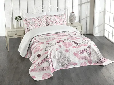 Immagine prodotto di Elzusha - Set di copripiumini decorativi con cuscini, 264 x 220 cm