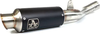 Image de ARROW gp2 dark slip-on silencer pour Aprilia Tuono v4 1100