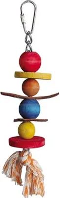 Produktbild von Vogelspielzeug Sittichspielzeug Spielzeug Vogel Wellensittich Sittich 21 cm