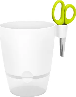 Produktbild von elho brussels Kräuter allin1 13cm Übertopf - weiss
