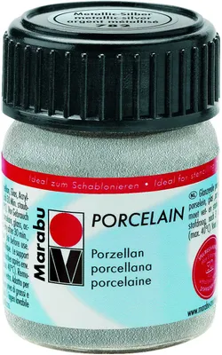 Produktbild von Marabu 11050039782, Silber, Glasfarbe, Flüssigkeit, 15 ml, 1 Stück(e)
