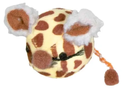 Produktbild von TRIXIE Mausball, Kurzhaarplüsch, Katzenminze, Ø 4,5 cm