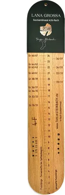 Produktbild von Lana Grossa - Sockenlineal 4/6-fach