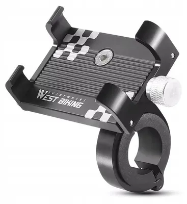Obrázok produktu pre WESTBIKING 0715068 Držiak na telefón na bicykel Univerzálny Hliníkový