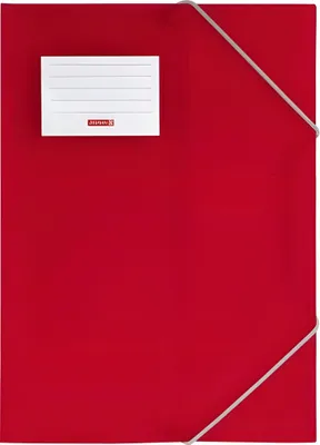 Produktbild von Brunnen FACT!pp - Briefumschlag-Ordner - A4 - Polypropylen (PP) - Rot - Gummiband - 1 Stück(e)