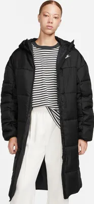 Produktbild von Nike W Nsw Tf Thrmr Clsc Parka Black/White M