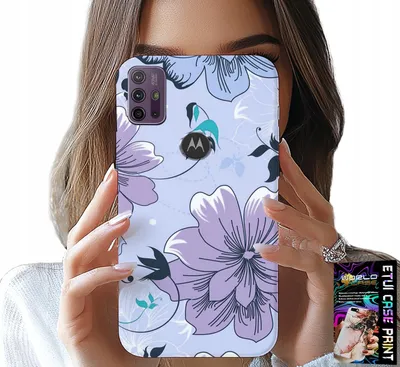 Obrázok produktu pre Puzdro pre Motorola Moto G10 / G30 - Kvetinový vzor, moderný dizajn, potlač na zadnej strane