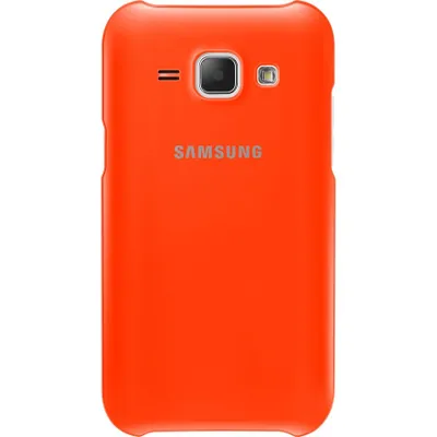 Produktbild von Samsung EF-PJ100B, Hauthülle, Samsung, Galaxy J1, 10,9 cm (4.3"), Orange