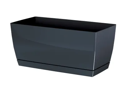 Produktbild von Truhe KUBA mit Schale graphit 29 cm
