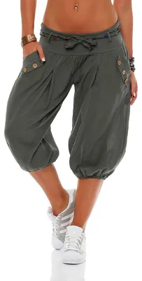 Productafbeelding van Malito - Korte harembroek - One-size pumpbroek van katoen - Lichte stoffenbroek