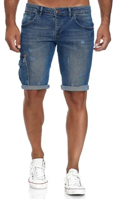 Immagine prodotto di Tazzio Pantaloncini jeans da uomo 19536 Blu 1 W29