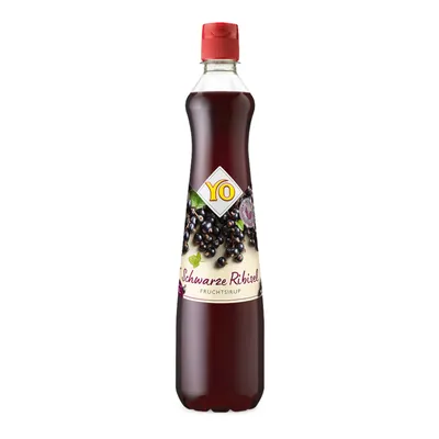 Produktbild von YO Klassik Schwarze Ribisel Sirup 700ml