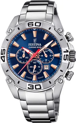Produktbild von Festina Herrenuhr F20543-4 silber