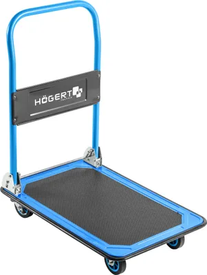 Obrázek produktu pro Přepravní vozík Högert "Heavy Duty" 150 kg, skládací a kola z TPR