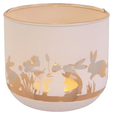Obrázok produktu pre Windlicht - Osterhase - orange