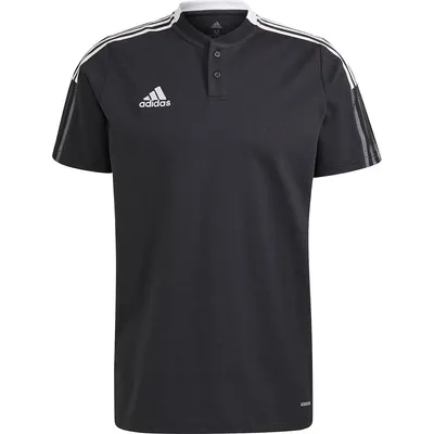 Productafbeelding van Adidas Tiro 21 Polo Kinderen - Zwart  | Maat: 128