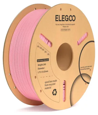 Produktbild von ELEGOO PLA+ -1.75mm-1KG-Cardboard Spool-Pink