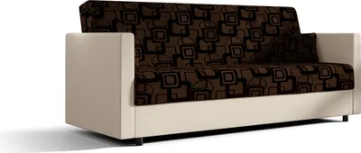 Produktbild von Roe Furniture | Sofa - Schlafsofa MARIBO 210 cm - Braun und Beige - mit Schlaffunktion und Stauraum - Sofabett - Couch