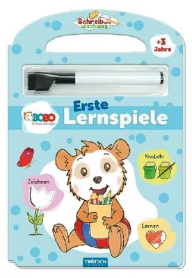 Produktbild von Trötsch Bobo Siebenschläfer Schreib und wisch weg Pappenbuch Erste Lernspiele