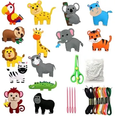 Naaiset für Kinder - Kreativpaket für Kinder