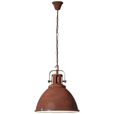 Produktbild von BRILLIANT Pendelleuchte 47cm (Glas) Jesper braun IP20 E27 60 Watt dimmbar g. f. Normallampe
