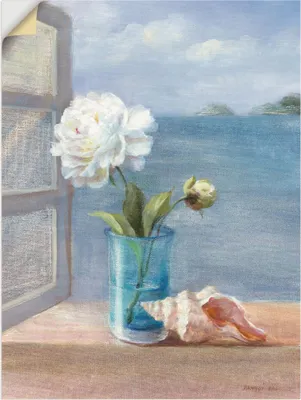 Produktbild von ARTland Wandbild, selbstklebend Küsten Blumen I Größe: 30x40 cm