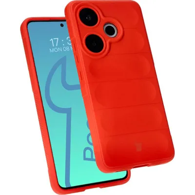 Produktbild von Bizon Case Tur Panzerhülle für Xiaomi Poco F6, rot