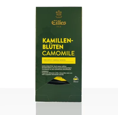 Produktbild von EILLES World Luxury Selection Kamillenblüten 5 x 20 Beutel, einzeln kuvertierter Kamillentee