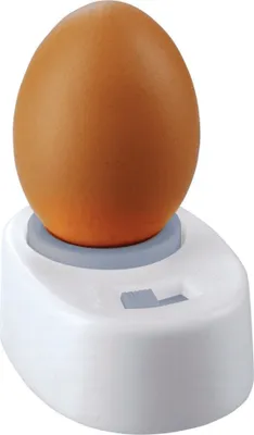 Produktbild von Eierstecher Eierpieker 7cm weiss-grau ein Ei wird nicht mehr platzen