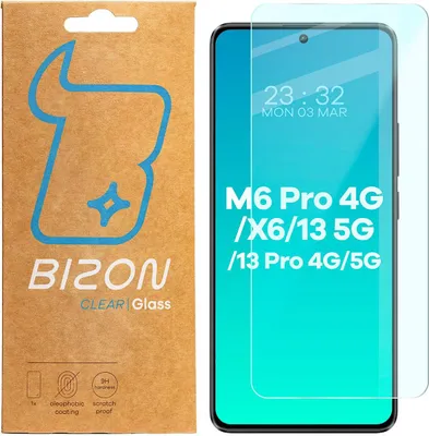 Produktbild von Szkło hartowane Bizon Glass Clear 2 do Poco X6 / Poco M6 Pro 4G / Redmi Note 13 5G / Redmi Note 13 Pro 4G/5G