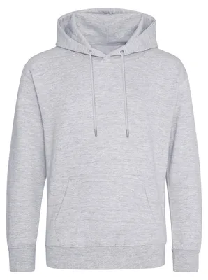 Image de Awdis - Sweat à capuche en Coton pour hommes/femmes Unie LT1546 (S) (gris chiné)