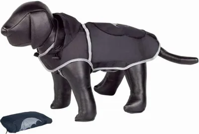 Produktbild von Nobby 68450, Hund, Regenjacke, Schwarz, Stoff, Einfarbig, Handwäsche