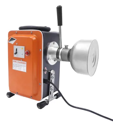 Obrázok produktu pre Stroj na čistenie potrubia – čistič odpadov 750 W – špirála 20 m – pružina Ø 10/16 mm – pre potrubia Ø 20–110 mm – napätie 230–240 V, 50 Hz, IP44 – hliníková zliatina