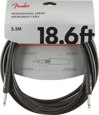 Produktbild von Fender Professional Series 5,5 m Gerade Klinke - Gerade Klinke Instrumentenkabel