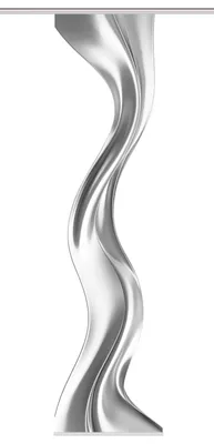 Produktbild von Schiebegardine OAKLEY, Seidenoptik, Digitaldruck, 245x60 cm, Wellenmotiv, mit Zubehör