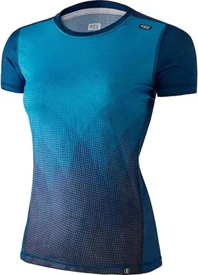 Image de 42k Running Elements Recycled Kurzarm-t-shirt Blau S Damen Blau S