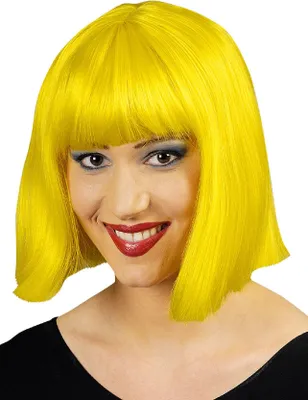 Produktbild von K112723208 gelb Damen Perücke Coco für Partykostüm
