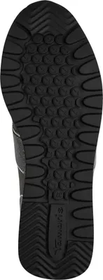 Produktbild von Tamaris Damen Sneaker Schnürer mit modischer Plateau Sohle 1-23727-42, Größe:37 EU, Farbe:Silber