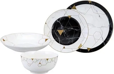 Productafbeelding van Famanu servies voor 6 personen, 24-delig - Elegant design